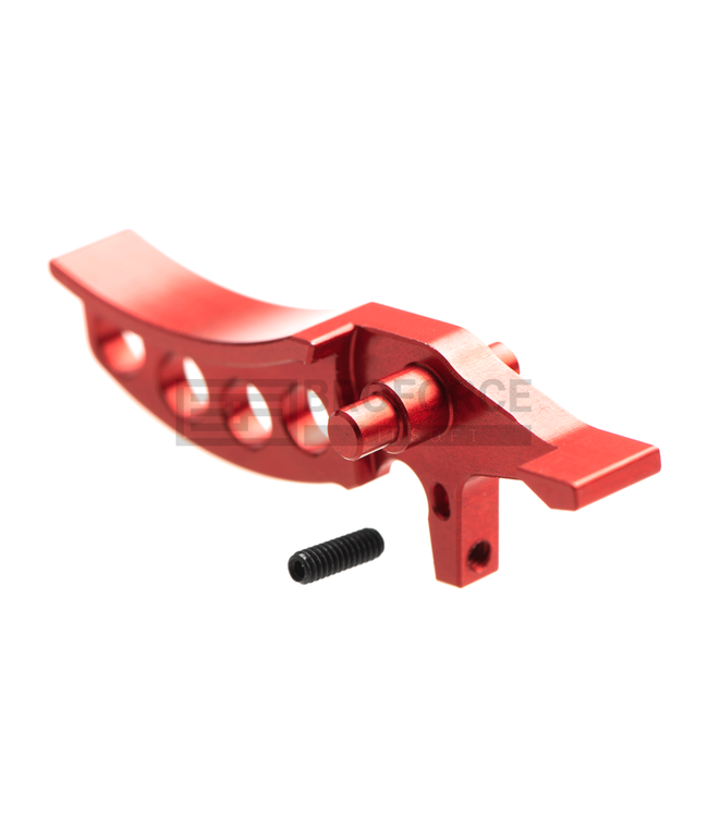 Jefftron Curved CNC Trigger - Red
