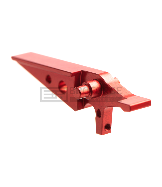 Jefftron Flat CNC Trigger - Red