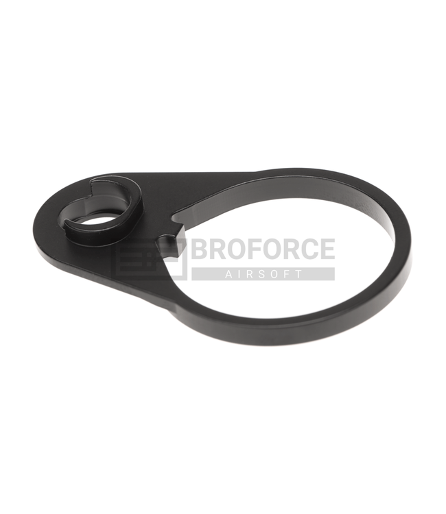 Leapers AR-15 Quick Detach Receiver Steel End Plate - Black