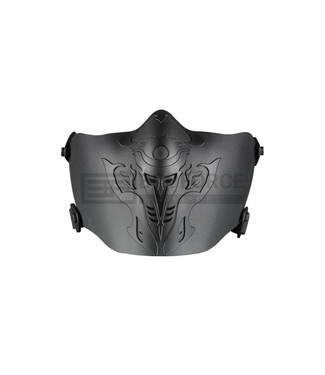 Amomax Ferro Polymer Half Face Mask - Black