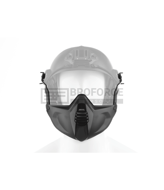 FMA Half Mask for FAST Helmet - Black