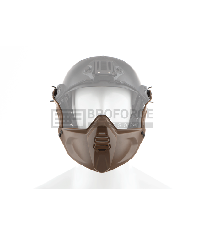 FMA Half Mask for FAST Helmet - Desert