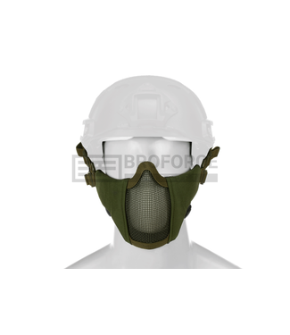 Invader Gear Mk.II Steel Half Face Mask FAST Version - OD