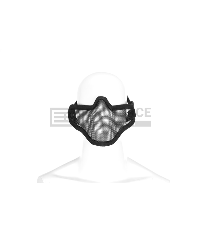 Invader Gear Steel Half Face Mask - Black