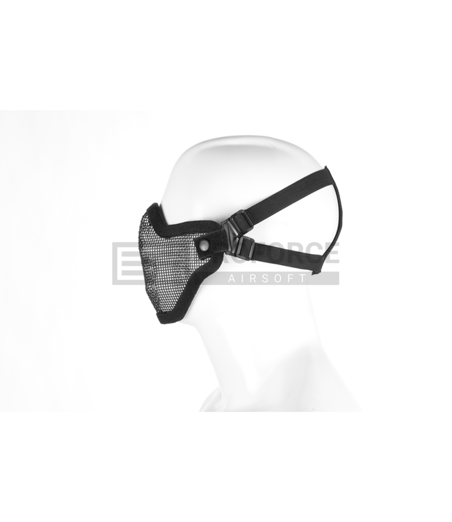 Invader Gear Steel Half Face Mask - Black