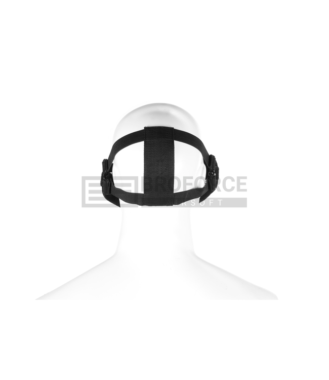 Invader Gear Steel Half Face Mask - Black