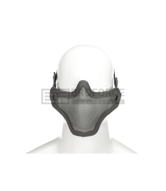 Invader Gear Steel Half Face Mask - Grey