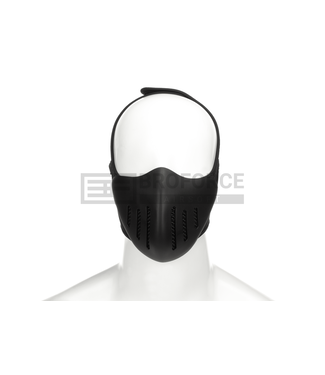 Pirate Arms Trooper Half Face Mask - Black