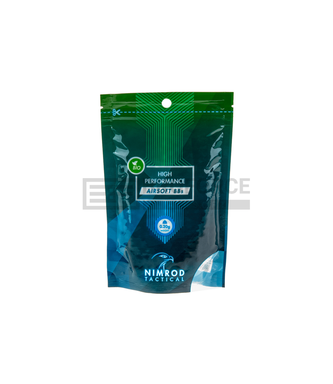 Nimrod 0.20g Bio BB High Performance 1000rds - White