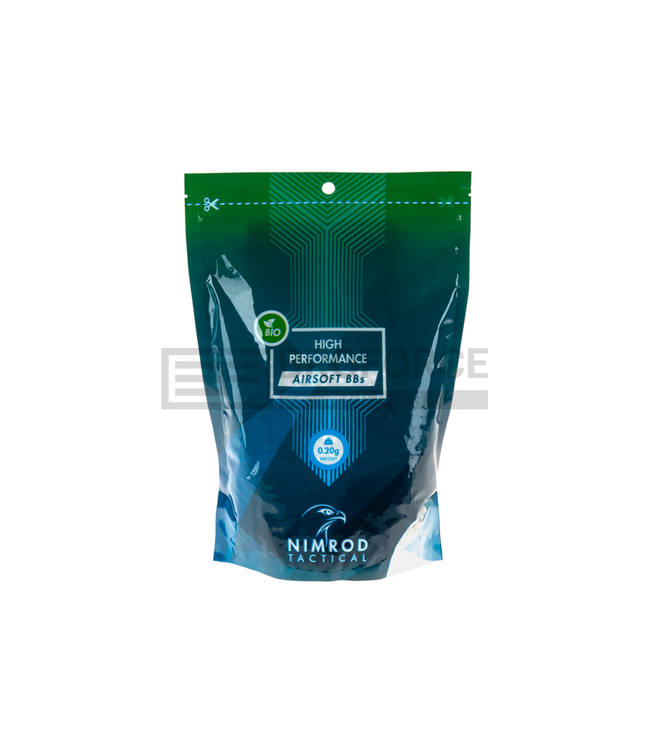 Nimrod 0.20g Bio BB High Performance 5000rds - White