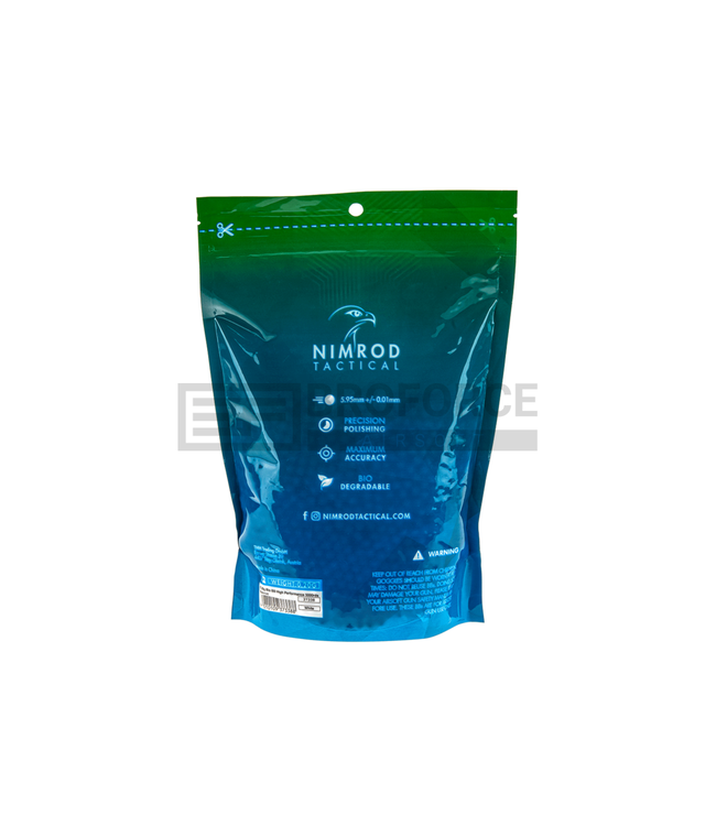 Nimrod 0.20g Bio BB High Performance 5000rds - White