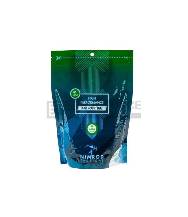 Nimrod 0.25g Bio BB High Performance 4000rds - White