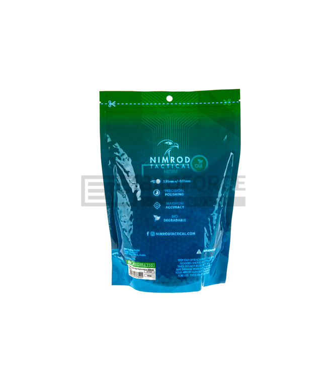 Nimrod 0.25g Bio BB High Performance 4000rds - White