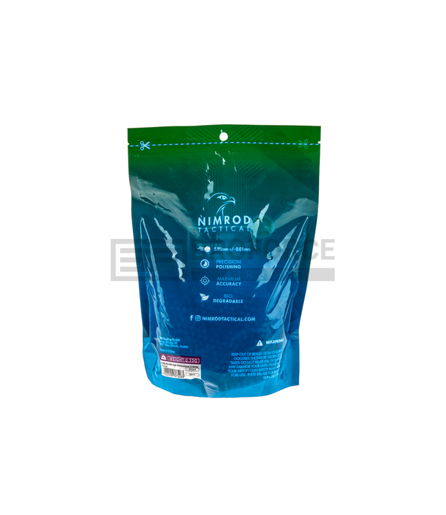 Nimrod 0.32g Bio BB High Performance 3125rds - White