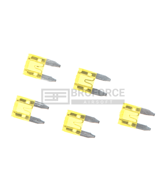 Nimrod Mini Type Fuse 20A 5pcs - Yellow