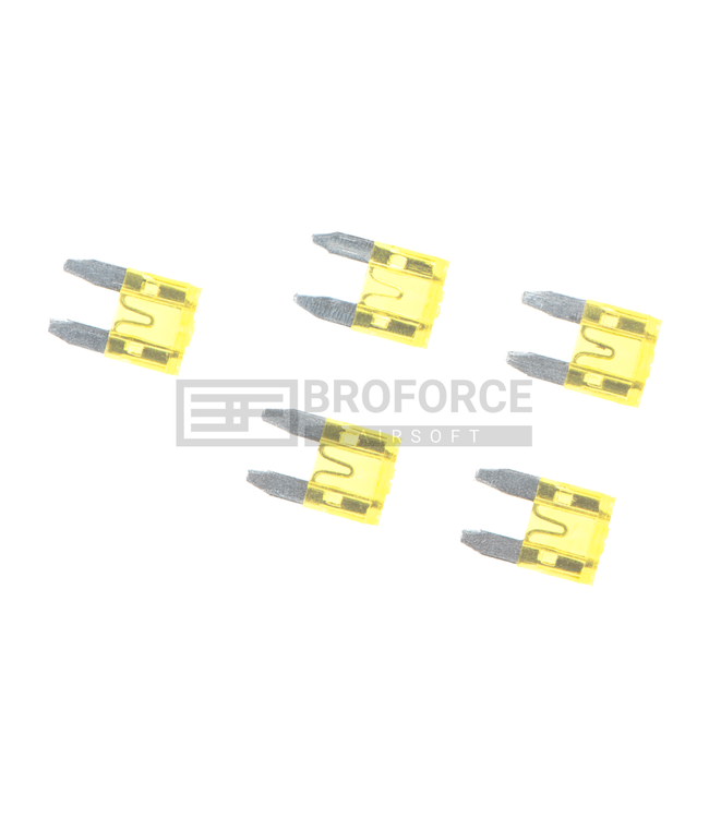 Nimrod Mini Type Fuse 20A 5pcs - Yellow
