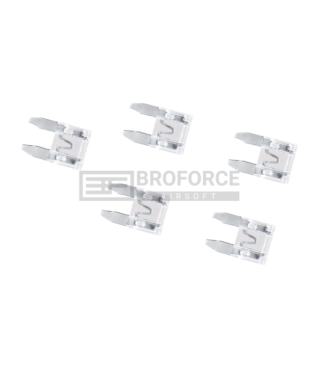 Nimrod Mini Type Fuse 25A 5pcs - Transparent