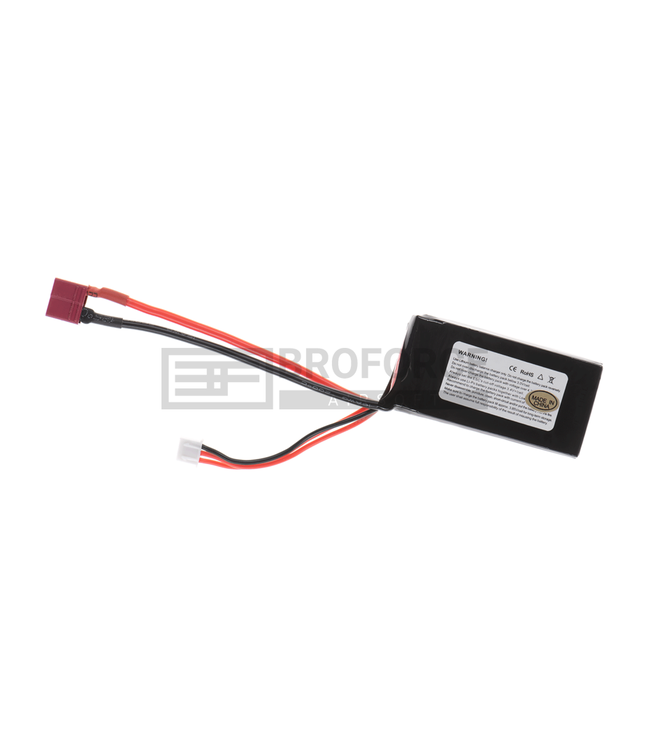 Nimrod Lipo 7.4V 1000mAh 65C Graphene PEQ Type T-Plug - Black