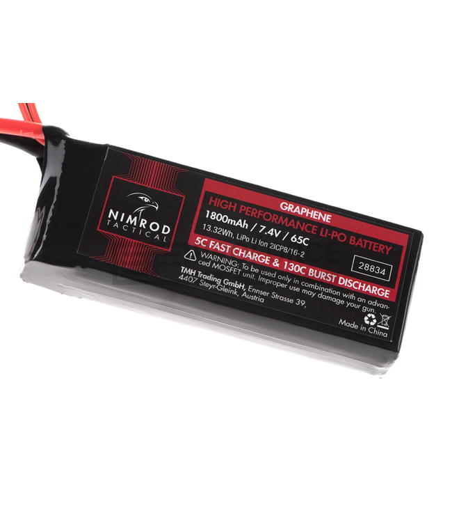 Nimrod Lipo 7.4V 1800mAh 65C Graphene Mini Type