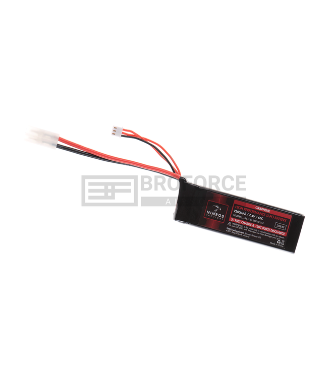 Nimrod Lipo 7.4V 2200mAh 65C Graphene Large Type
