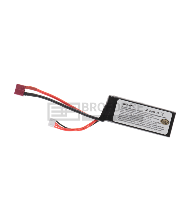 Nimrod Lipo 11.1V 1500mAh 65C Graphene Mini Type T-Plug - Black