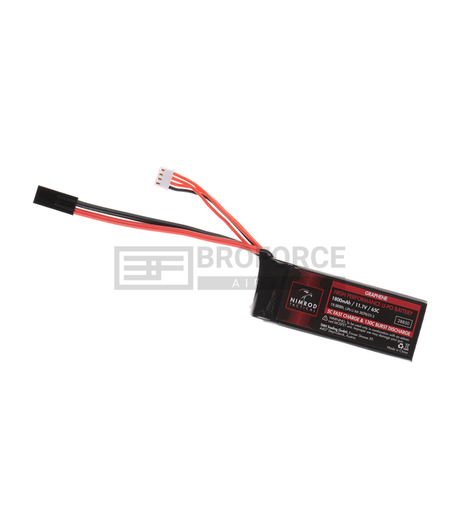 Nimrod Lipo 11.1V 1800mAh 65C Graphene - Black