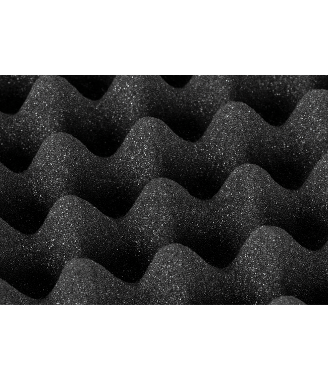 Nimrod Rifle Hard Case 100cm Wave Foam - Black