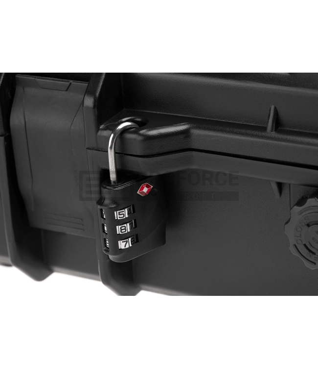 Nimrod Rifle Hard Case 100cm Wave Foam - Black