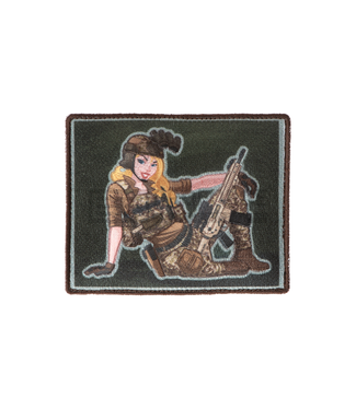 Airsoftology Pinup Girl Navy Seal Woven Patch