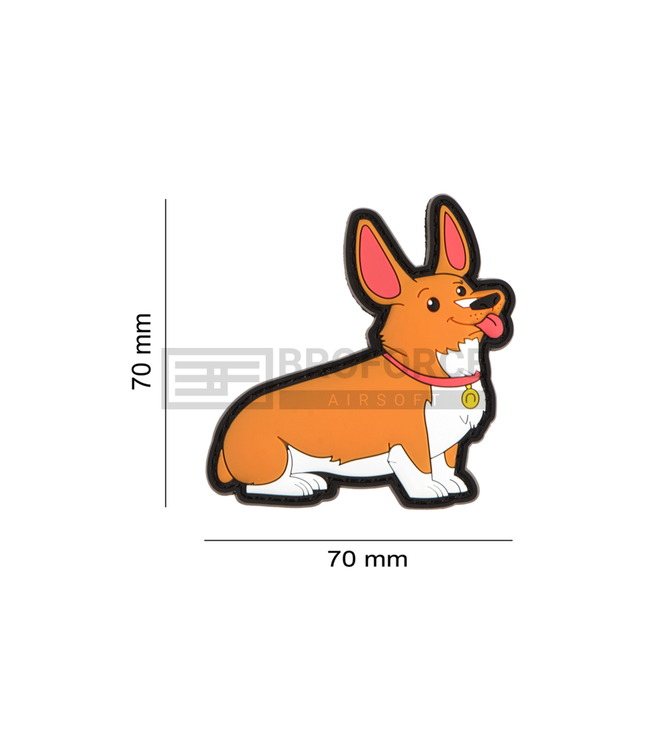 Airsoftology Happy Corgi Patch