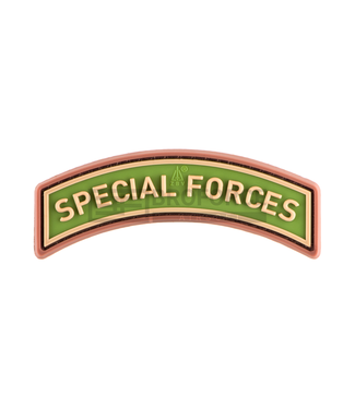 JTG Special Forces Tab Rubber Patch - Green