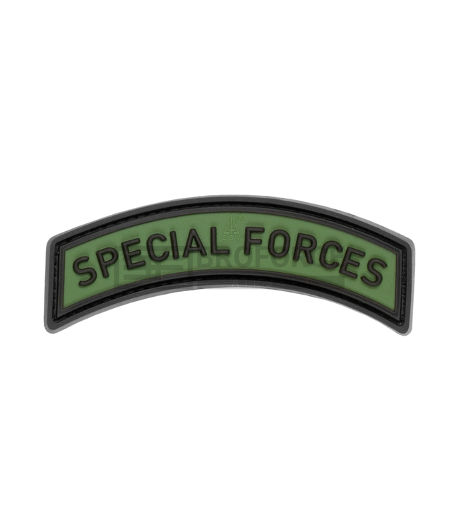 JTG Special Forces Tab Rubber Patch - Forest