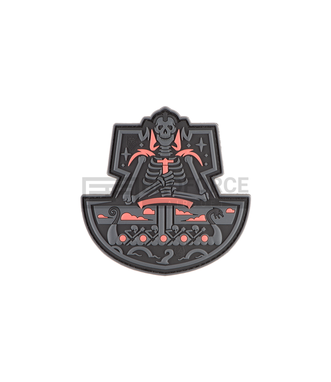 JTG Ghost Ship Skull Rubber Patch - Blackops