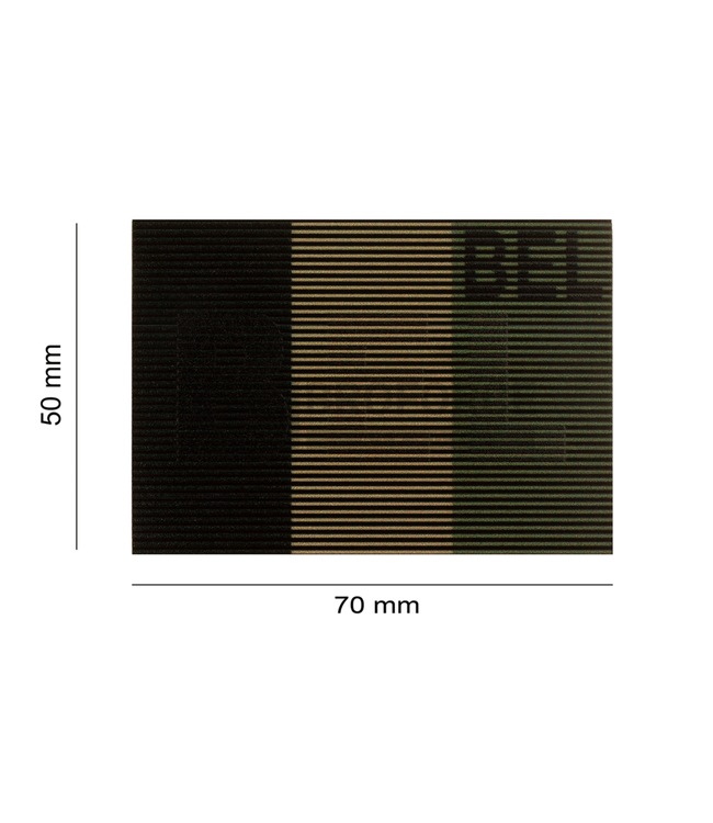 Clawgear Dual IR Patch BEL - RAL7013