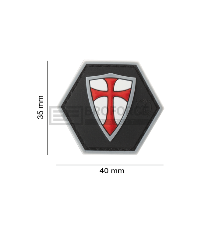JTG Recte Faciendo Shield Rubber Patch - Multicolor