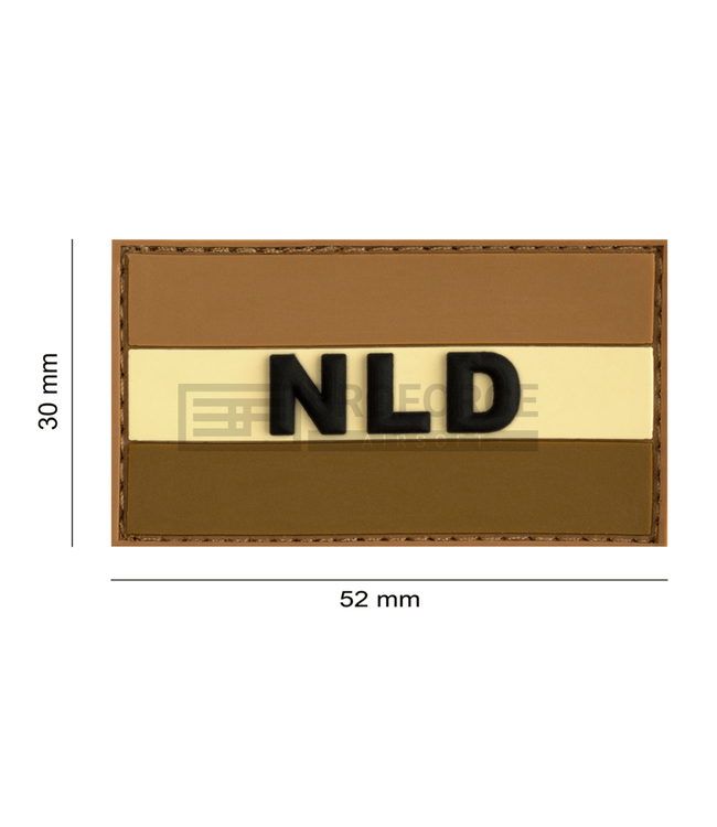 JTG Netherlands Rubber Patch - Desert