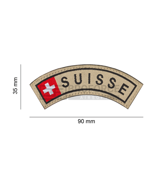 Clawgear Suisse Small Tab Patch - Multicolor