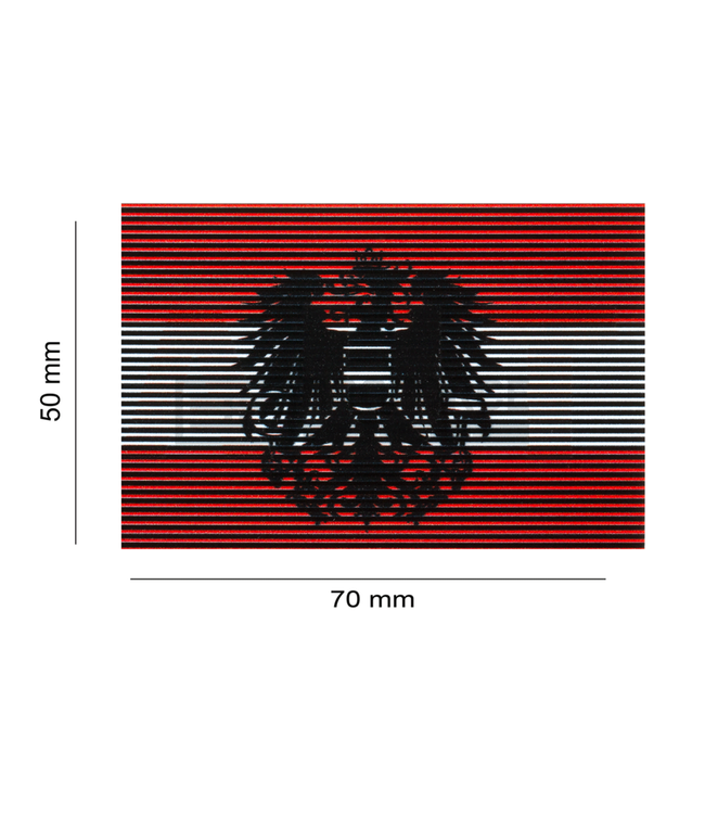 Clawgear Dual IR Patch Austria - Multicolor