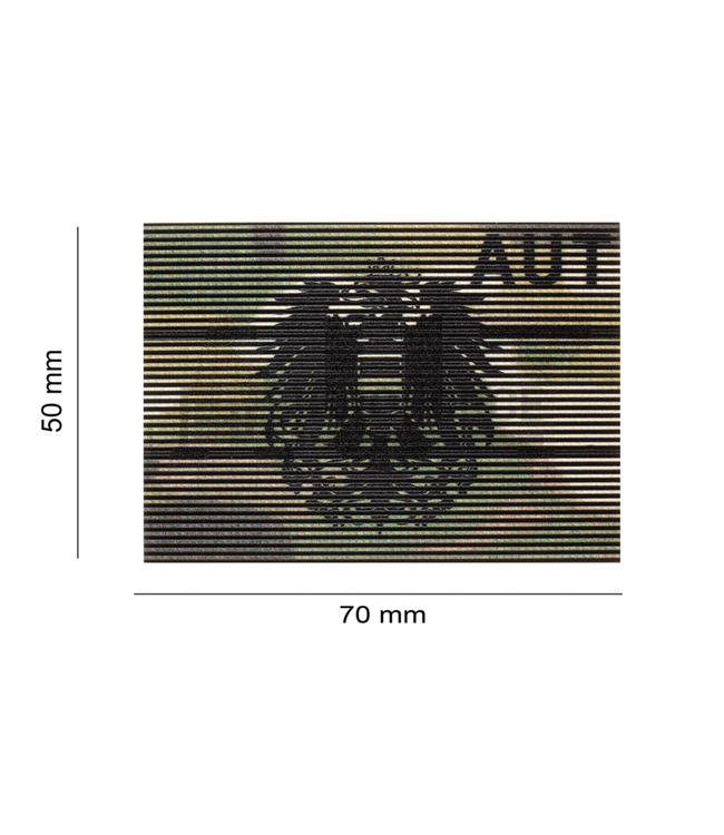 Clawgear Dual IR Patch Austria - Multicam