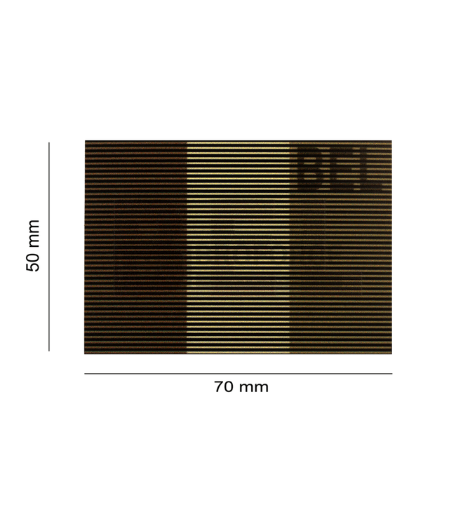 Clawgear Dual IR Patch BEL - Desert