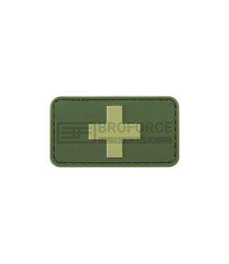 JTG Swiss Flag Rubber Patch - Forest