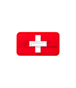 JTG Swiss Flag Rubber Patch - Multicolor