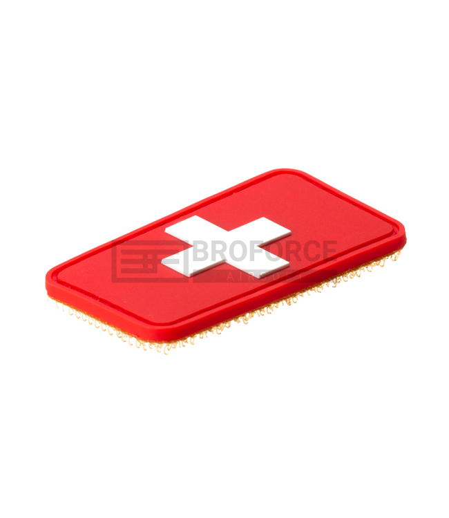 JTG Swiss Flag Rubber Patch - Multicolor