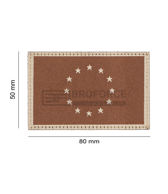Clawgear EU Flag Patch - Brown