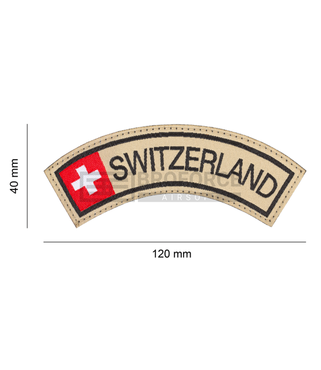 Clawgear Switzerland Tab Patch - Multicolor