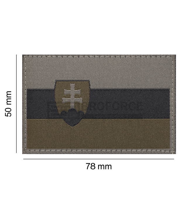 Clawgear Slovakia Flag Patch - RAL7013