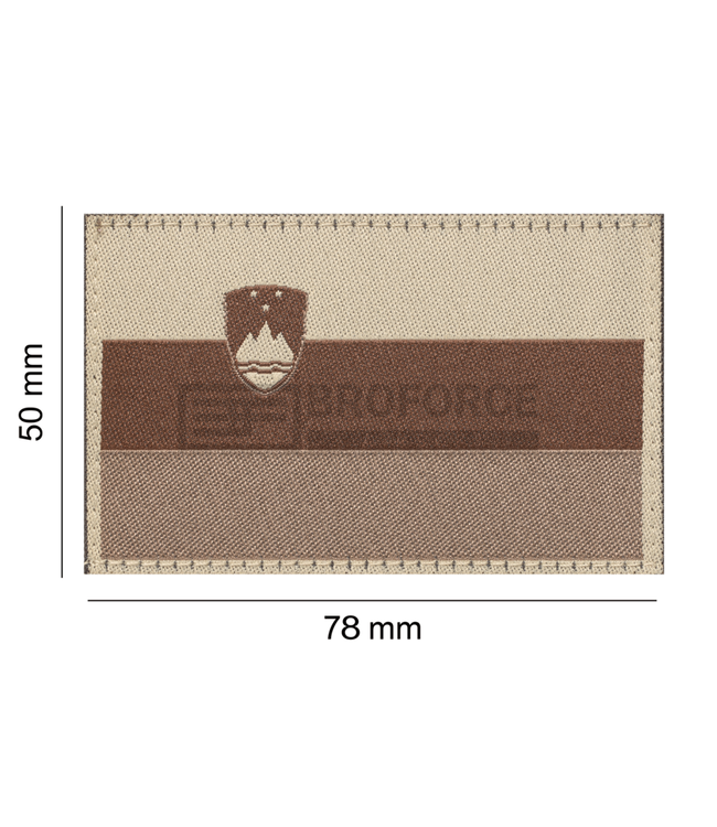Clawgear Slovenia Flag Patch - Desert
