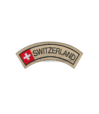 Clawgear Switzerland Small Tab Patch - Multicolor
