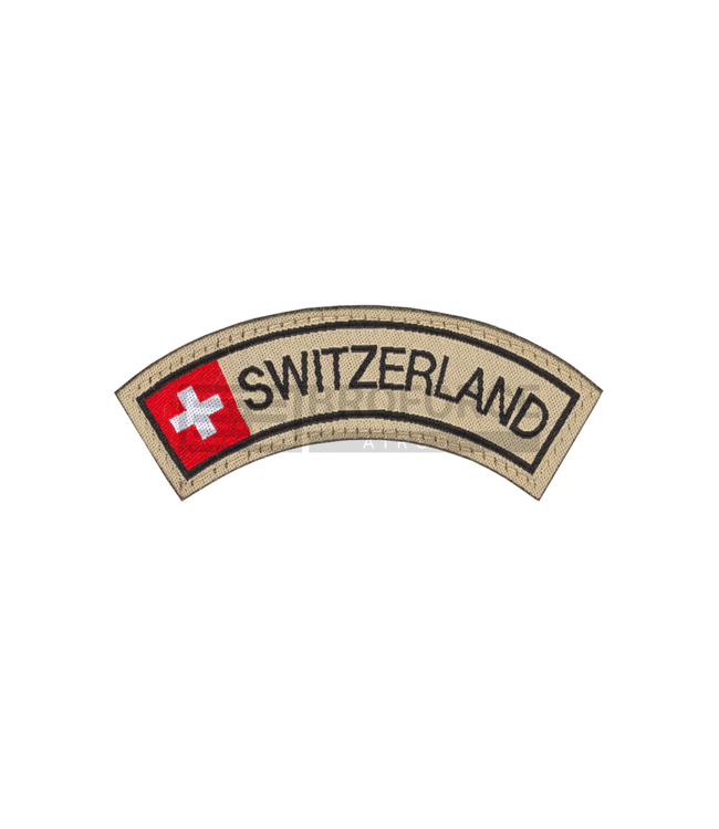 Clawgear Switzerland Small Tab Patch - Multicolor