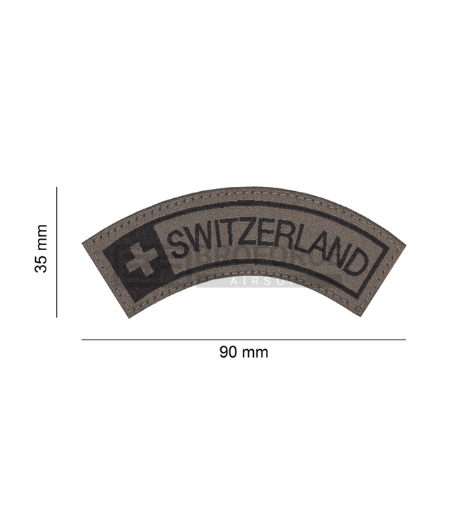 Clawgear Switzerland Small Tab Patch - RAL7013